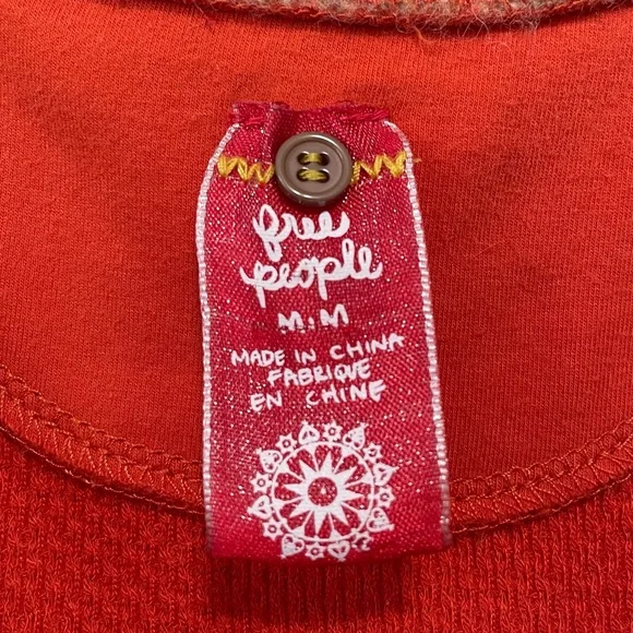 free people Nordic Nuzzle Lambswool Trim Thermal - M - Picture 2 of 13